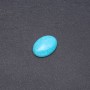 Cabochon Stein 'Türkis' (gepresst) 25×18 mm
