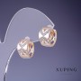 Ohrringe Xuping 8×13 mm "18K-Vergoldung"