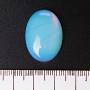 Cabochon-Fassung Mondstein (synthetisch) 25×18 mm