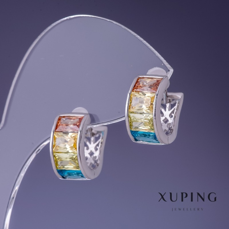 Xuping Ohrringe 14×7 mm Vergoldung