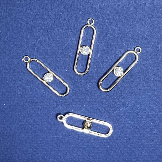 Anhängerzubehör in hellem Gold, Durchmesser 8 mm, Länge 30 m, Durchmesser 1,75 mm, Verpackung 20 g, 8 Stk. (+ -)