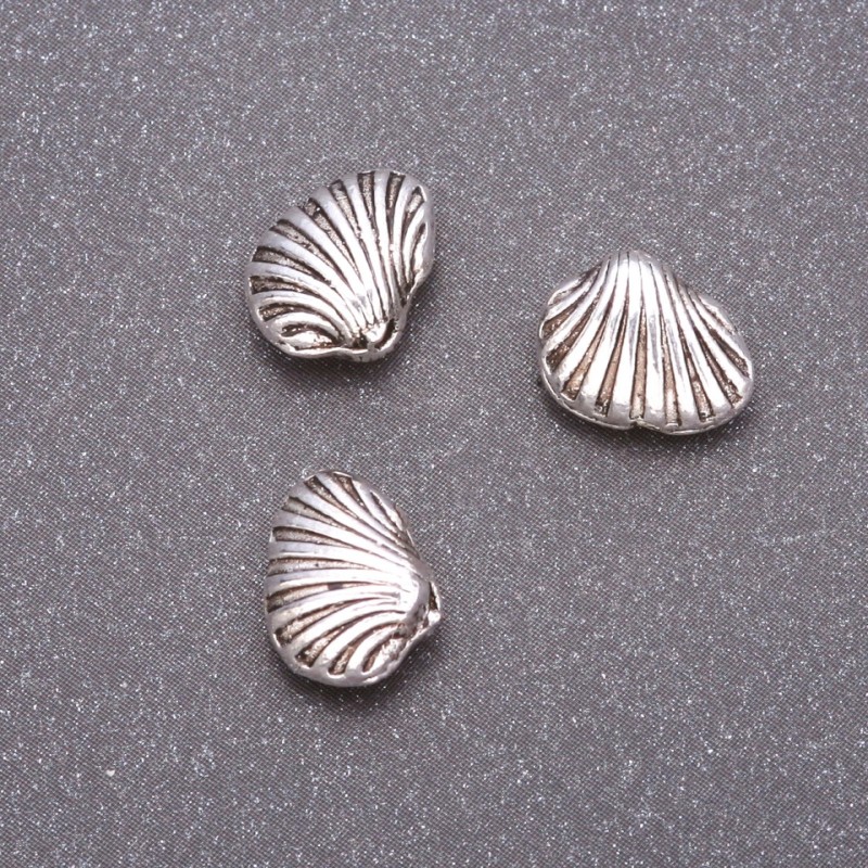 Perlen-Einlage, Durchmesser 10×9 mm, InnenØ ca. 1,5 mm, Verpackung 20 g ± 16 Stück