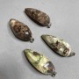 Anhänger aus Naturstein Picasso-Jaspis 50 × 20 mm (+-)