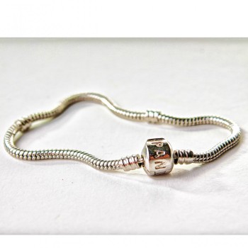 Basis für PANDORA-Armband 16 cm mit Clipverschluss und Logo