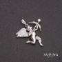 Kettenanhänger Xuping Cupido Rhodium-beschichtet 28×25 mm