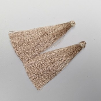 Bastelpinsel 'Cappuccino', Länge 7 cm, Durchmesser 7 mm, Paar