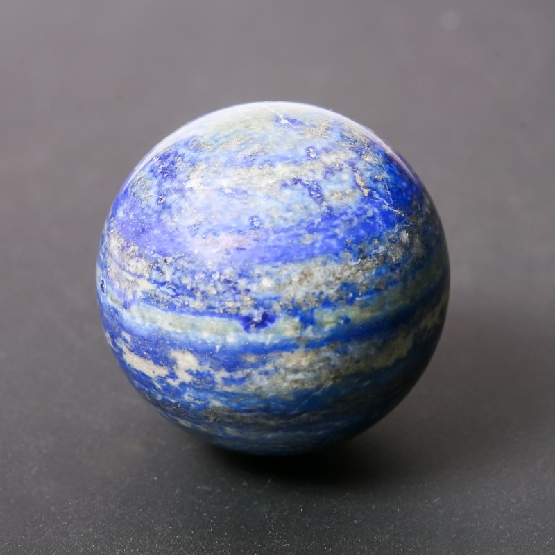 Kugel aus Lapislazuli, Durchmesser 50–75 mm (±) (Preis pro 100 g), Gewicht ab 250 g