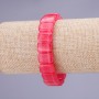 Armband aus natürlichem Turmalin, rechteckige Glieder, Durchmesser 14×10 mm, Länge 18 cm