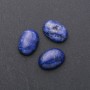 Cabochon aus synthetischem Jaspis 25 × 18 mm