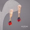 Xuping Chamäleon-Ohrstecker 6x30 mm Vergoldung 18K