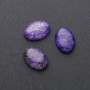 Cabochon aus synthetischem Jaspis 25×18 mm