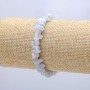 Armband aus natürlichem Achat, 6 mm Perlen, Umfang 18 cm