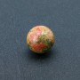 Souvenirkugel aus natürlichem Heliotrop, Durchmesser 20 mm+
