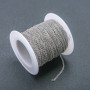 Edelstahlkette auf Spule – Drahtstärke ca. 1,2 mm, Länge ca. 18 m