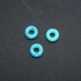 Pandora-Perle Türkis 15×4 mm, Lochdurchmesser 5 mm+