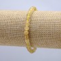 Armband aus Rutilquarz, glatte Kugeln, Durchmesser 6 mm, Umfang ca. 18 cm