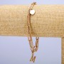 Armband Xuping Vergoldung 18K, Dicke ca. 5 mm, Länge 17–21 cm