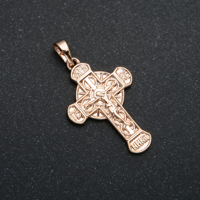 Anhänger Xuping Vergoldung 18K Kreuz, Durchmesser 33×18 mm +