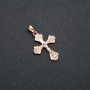 Anhänger Xuping – 18K-Vergoldung Kreuz, Durchmesser 29 × 18 mm +