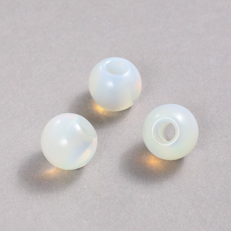 Pandora-Perle aus Mondstein 16×14 mm