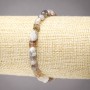 Armband aus Botswana-Achat auf Elastikband