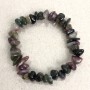 Armband aus natürlichem Turmalin, Turmalin-Krümel 7 mm ±, Umfang 18 cm