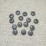 Perleinsatz – Innenbohrung ca. 2 mm, Maße ca. 10 × 5 mm, Verpackung 20 g, 15 Stück