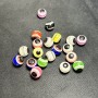 Perlen assortiert, Durchmesser 10 mm, Verpackung 50 Stück, 30 g