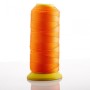 Orangener Spulenfaden, Durchmesser 0,9 mm, Kapron/Nylon für Handarbeiten, 500 m