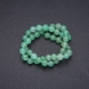 Perlen aus natürlicher Jade – Kugelperlen, Durchmesser ca. 8 mm, Länge 38 cm