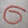 Chalzedon-Perlen, künstliche glatte Kugeln, Durchmesser 10 mm, Länge 38 cm