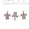 Schmuckzubehör – Muschelanhänger, 1 cm, Verpackung 20 g (20 Stück)