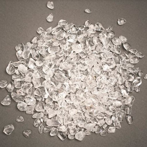 Kristall Steinchen ohne Loch Ø 3–8×3–10 mm ± assortierte Größen 100 g