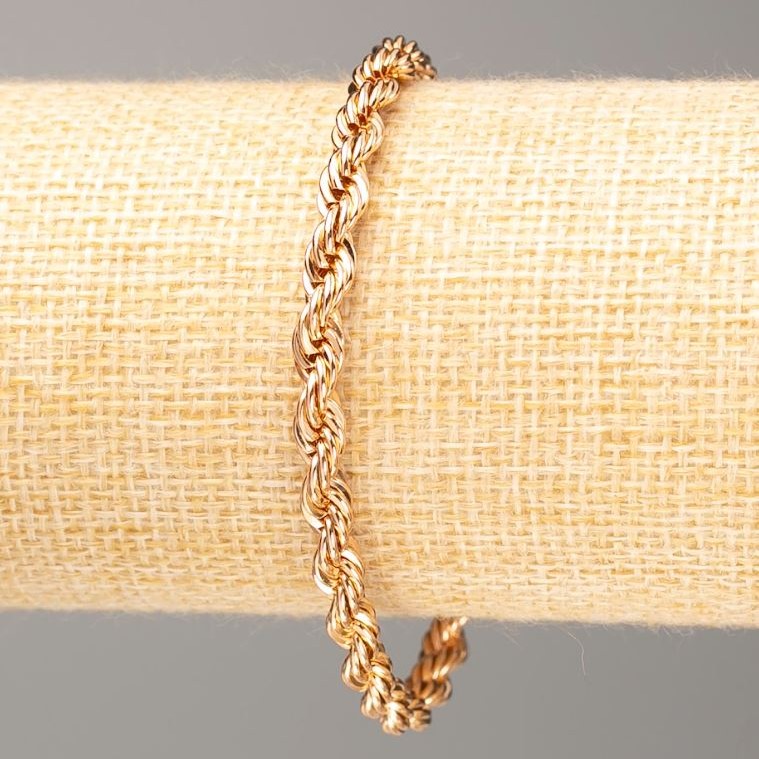 Armband Xuping Vergoldung 18K, Länge 19 cm, Dicke 5 mm+