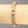 Armband aus Rhodochrosit, glatte Kugel, Durchmesser ca. 8 mm, Länge 18 cm