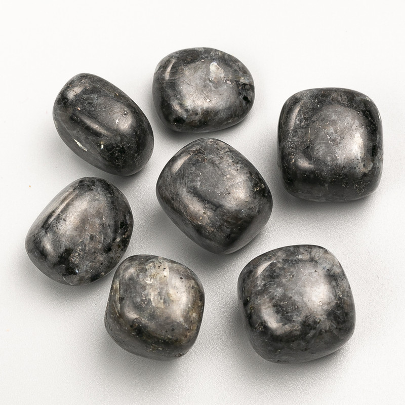 Souvenir-Naturstein Lavrikit, facettiert, 22 × 19 mm (±), Verpackung 100 g