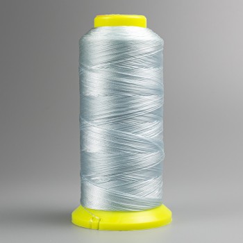 Blauer Spulenfaden, Durchmesser 0,3 mm, Kapronfaden für Handarbeiten, 300 m