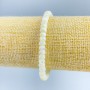 Perlmutt-Armband, glatte Rondellen, Ø 6 x 4 mm, Länge 18 cm (elastisch)