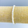 Armband aus getöntem weißem Perlmutt, Scheibenperlen, Durchmesser 4×2 mm, Länge 18 cm (elastisch)
