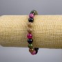 Turmalin-Armband (künstlich) – glatte Kugeln, Durchmesser ca. 8 mm, Länge 18 cm, Stretcharmband