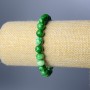 Armband Chrysoprase (künstliches Acryl) glatte Kugel, Durchmesser 8,5 mm, Länge 18 cm (Elastikband)
