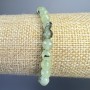 Armband aus Prehnit, Naturstein, facettierte Kugel, Ø 6 mm